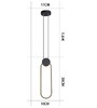Миниатюра фото подвесной светодиодный светильник inodesign mitch cb 44.1038 | 220svet.ru